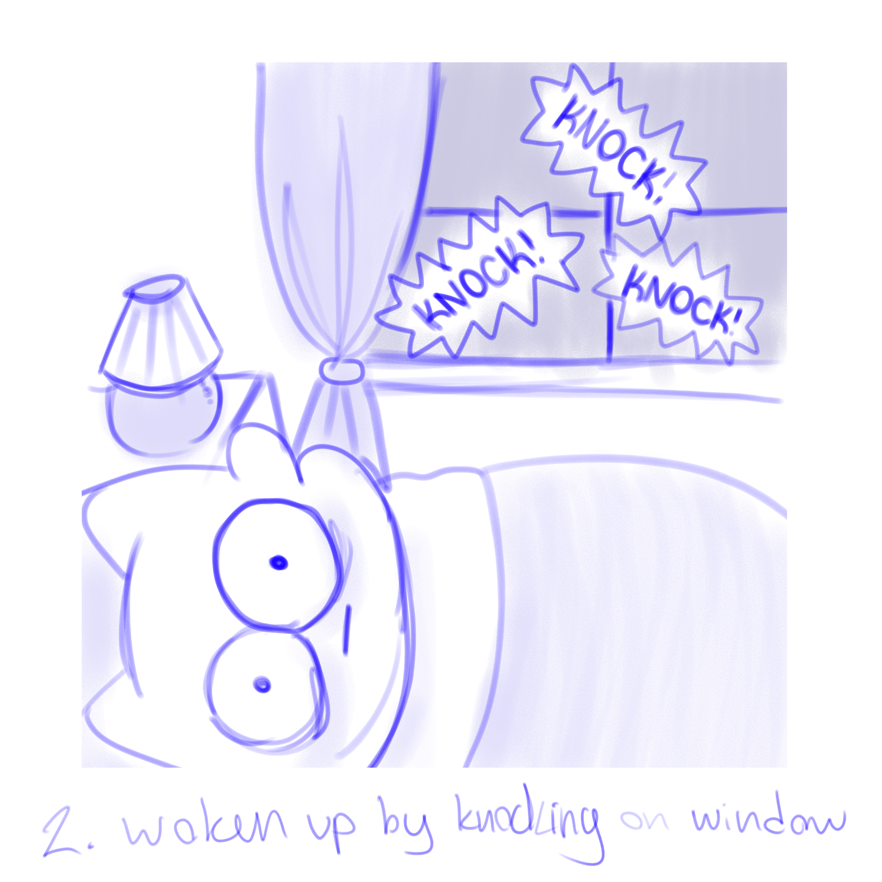 Storyboard panel 2 for Audio/Visual Sync