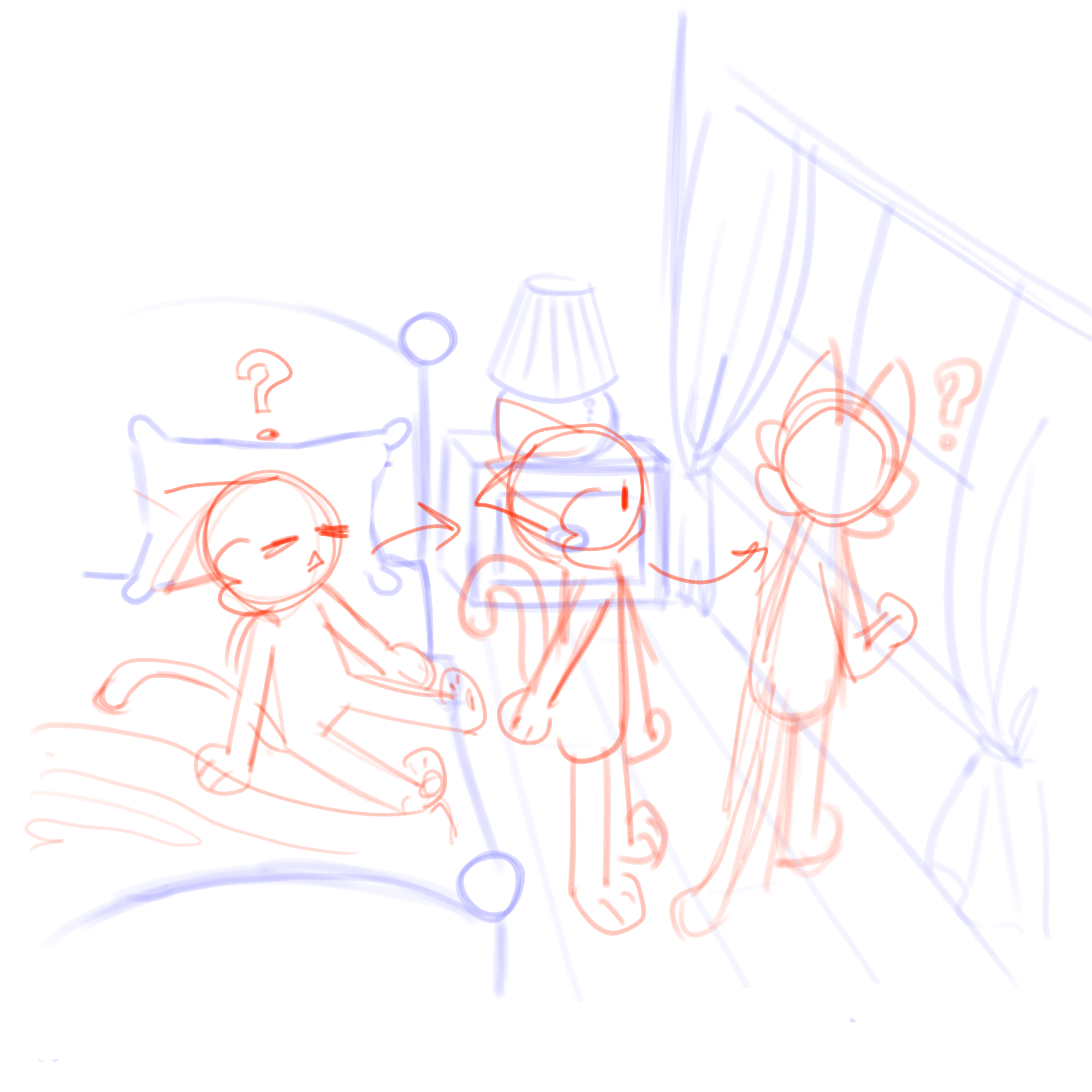 Storyboard panel 3 for Audio/Visual Sync