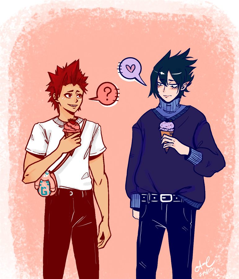 Art piece kiri and tamaki